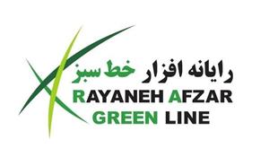 لوگوی رایانه افزار خط سبز